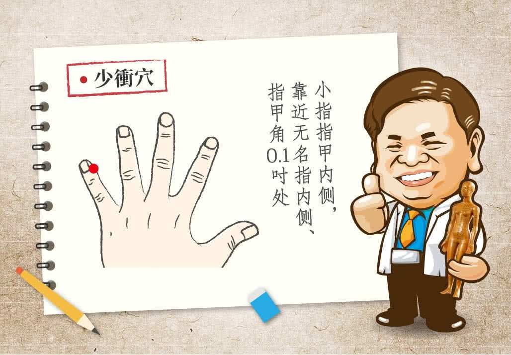 少衝穴